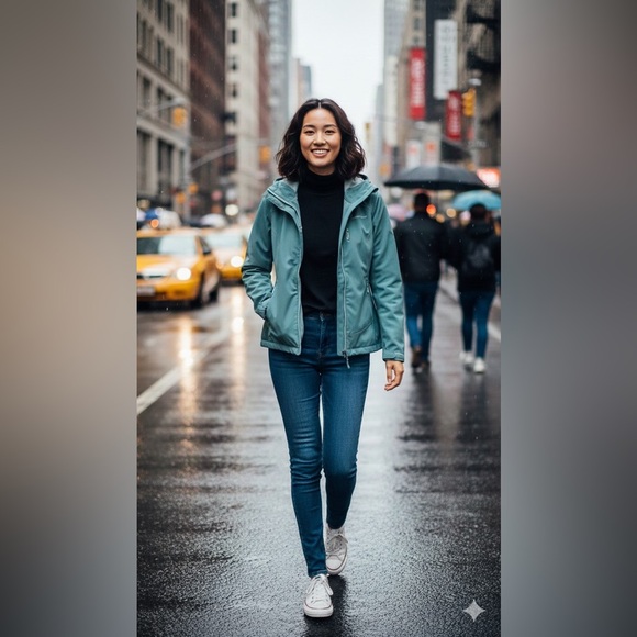 Eddie Bauer Jackets & Blazers - Eddie Bauer First Ascent Softshell Jacket Women's teal green small